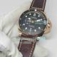 AAA Clone Panerai Luminor Submersible PAM00974 Rose Gold Case Leather Strap Watch (2)_th.jpg